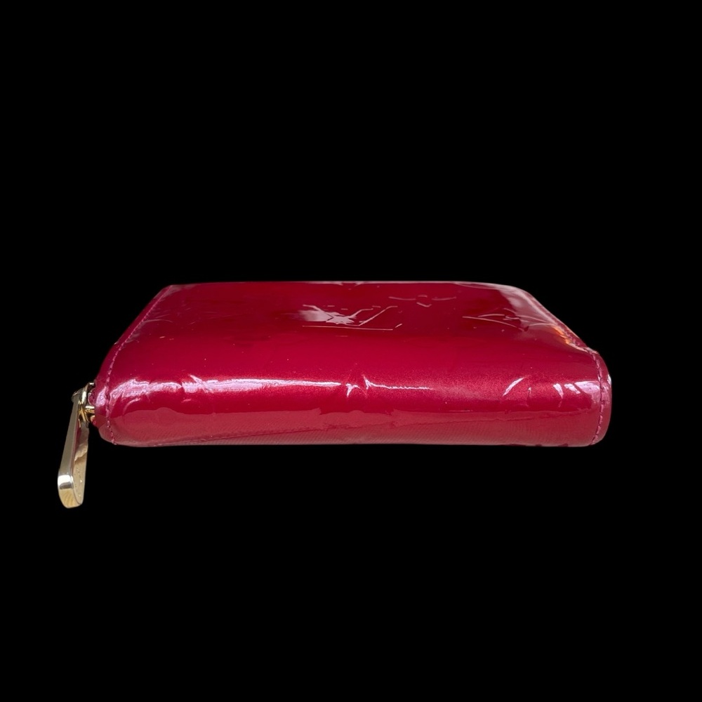 Louis Vuitton Vernis Zippy Coin Purse Pomme D’Amour Red Wallet - Picture 8 of 16